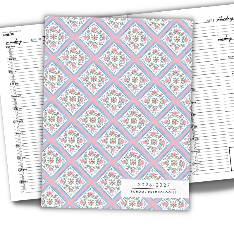 Pink Diamond Bouquet planner cover
